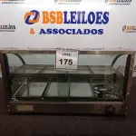 LOTE 175 - 01 ESTUFA PARA SALGADOS COM 08 BANDEJAS. (NO ESTADO) ATENÇÃO! FAZER A VISITAÇÃO ANTES DE ARREMATAR, NÃO SABEMOS SE FUNCIONA. LEILÃO NÃO TEM GARANTIA E NEM DEVOLUÇÃO, SUJEITO A POSSÍVEIS AVARIAS VISÍVEIS/OCULTAS E/OU AUSÊNCIA DE COMPONENTES.
