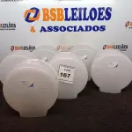LOTE 167 - 06 DISPENSES DE PAPEL. (NO ESTADO) ATENÇÃO! FAZER A VISITAÇÃO ANTES DE ARREMATAR, NÃO SABEMOS SE FUNCIONA. LEILÃO NÃO TEM GARANTIA E NEM DEVOLUÇÃO, SUJEITO A POSSÍVEIS AVARIAS VISÍVEIS/OCULTAS E/OU AUSÊNCIA DE COMPONENTES.