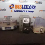 LOTE 229 - 01 IMPRESSORA DE ETIQUETAS MARCA ZEBRA COM AVARIAS E 02 UMIDIFICADORES DE AMBIENTE. (NO ESTADO) ATENÇÃO! FAZER A VISITAÇÃO ANTES DE ARREMATAR, NÃO SABEMOS SE FUNCIONA. LEILÃO NÃO TEM GARANTIA E NEM DEVOLUÇÃO, SUJEITO A POSSÍVEIS AVARIAS VISÍVEIS/OCULTAS E/OU AUSÊNCIA DE COMPONENTES.