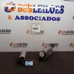 LOTE 092 - 02 CÂMERAS FILMADORAS, SENDO 01 MARCA PANASONIC SEM BATERIA E 01 MARCA SONY COM BATERIA. (NO ESTADO) ATENÇÃO! FAZER A VISITAÇÃO ANTES DE ARREMATAR, NÃO SABEMOS SE FUNCIONA. LEILÃO NÃO TEM GARANTIA E NEM DEVOLUÇÃO, SUJEITO A POSSÍVEIS AVARIAS VISÍVEIS/OCULTAS E/OU AUSÊNCIA DE COMPONENTES.
