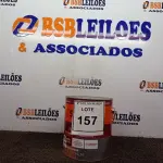 LOTE 157 - 01 LATA DE TINTA ESMALTE SINTÉTICO PARA MADEIRA E METAL 3,6L NA COR BRILHANTE AMARELO OURO MARCA SUVINIL (NOVO). (NO ESTADO) ATENÇÃO! FAZER A VISITAÇÃO ANTES DE ARREMATAR, NÃO SABEMOS SE FUNCIONA. LEILÃO NÃO TEM GARANTIA E NEM DEVOLUÇÃO, SUJEITO A POSSÍVEIS AVARIAS VISÍVEIS/OCULTAS E/OU AUSÊNCIA DE COMPONENTES.