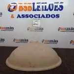 LOTE 243 - 01 CUBA PARA PIA DE BANHEIRO NA COR BRANCA. (NO ESTADO) ATENÇÃO! FAZER A VISITAÇÃO ANTES DE ARREMATAR, NÃO SABEMOS SE FUNCIONA. LEILÃO NÃO TEM GARANTIA E NEM DEVOLUÇÃO, SUJEITO A POSSÍVEIS AVARIAS VISÍVEIS/OCULTAS E/OU AUSÊNCIA DE COMPONENTES.