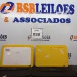 LOTE 039 - 01 TABLET 3G DE 16GB COM WIFI MARCA SAMSUNG SEM CARREGADOR. (NO ESTADO) ATENÇÃO! FAZER A VISITAÇÃO ANTES DE ARREMATAR, NÃO SABEMOS SE FUNCIONA. LEILÃO NÃO TEM GARANTIA E NEM DEVOLUÇÃO, SUJEITO A POSSÍVEIS AVARIAS VISÍVEIS/OCULTAS E/OU AUSÊNCIA DE COMPONENTES.