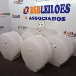 LOTE 172 - 06 DISPENSES DE PAPEL. (NO ESTADO) ATENÇÃO! FAZER A VISITAÇÃO ANTES DE ARREMATAR, NÃO SABEMOS SE FUNCIONA. LEILÃO NÃO TEM GARANTIA E NEM DEVOLUÇÃO, SUJEITO A POSSÍVEIS AVARIAS VISÍVEIS/OCULTAS E/OU AUSÊNCIA DE COMPONENTES.