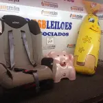 LOTE 217 - 01 CADEIRA P/TRANSPORTE INFANTIL MARCA INFANTE, 01 BRINQUEDO INFLÁVEL E 01 TRONINHO. (NO ESTADO) ATENÇÃO! FAZER A VISITAÇÃO ANTES DE ARREMATAR, NÃO SABEMOS SE FUNCIONA. LEILÃO NÃO TEM GARANTIA E NEM DEVOLUÇÃO, SUJEITO A POSSÍVEIS AVARIAS VISÍVEIS/OCULTAS E/OU AUSÊNCIA DE COMPONENTES.