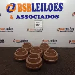 LOTE 193 - 06 UNIÃO SOLDÁVEL 75MM. (NO ESTADO) ATENÇÃO! FAZER A VISITAÇÃO ANTES DE ARREMATAR, NÃO SABEMOS SE FUNCIONA. LEILÃO NÃO TEM GARANTIA E NEM DEVOLUÇÃO, SUJEITO A POSSÍVEIS AVARIAS VISÍVEIS/OCULTAS E/OU AUSÊNCIA DE COMPONENTES.