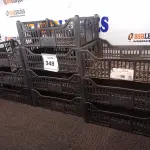 LOTE 348 - 10 CESTAS ORGANIZADORAS PARA MERCADO. (NO ESTADO) ATENÇÃO! FAZER A VISITAÇÃO ANTES DE ARREMATAR, NÃO SABEMOS SE FUNCIONA. LEILÃO NÃO TEM GARANTIA E NEM DEVOLUÇÃO, SUJEITO A POSSÍVEIS AVARIAS VISÍVEIS/OCULTAS E/OU AUSÊNCIA DE COMPONENTES.