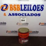 LOTE 384 - 01 LATA DE TINTA MARCA SUVINIL ESMALTE BRILHANTE NA COR VERMELHO 3.6L.(NO ESTADO) ATENÇÃO! FAZER A VISITAÇÃO ANTES DE ARREMATAR, NÃO SABEMOS SE FUNCIONA. LEILÃO NÃO TEM GARANTIA E NEM DEVOLUÇÃO, SUJEITO A POSSÍVEIS AVARIAS VISÍVEIS/OCULTAS E/OU AUSÊNCIA DE COMPONENTES.