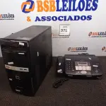 LOTE 375 - 01 CPU MARCA COMPAQ E 01 APARELHO DE FAX MARCA PANASONIC. (NO ESTADO) ATENÇÃO! FAZER A VISITAÇÃO ANTES DE ARREMATAR, NÃO SABEMOS SE FUNCIONA. LEILÃO NÃO TEM GARANTIA E NEM DEVOLUÇÃO, SUJEITO A POSSÍVEIS AVARIAS VISÍVEIS/OCULTAS E/OU AUSÊNCIA DE COMPONENTES.