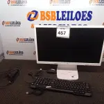 LOTE 457 - 01 ALL IN ONE LG BRANCO C/TECLADO, MOUSE E FONTE. (NO ESTADO) ATENÇÃO! FAZER A VISITAÇÃO ANTES DE ARREMATAR, NÃO SABEMOS SE FUNCIONA. LEILÃO NÃO TEM GARANTIA E NEM DEVOLUÇÃO, SUJEITO A POSSÍVEIS AVARIAS VISÍVEIS/OCULTAS E/OU AUSÊNCIA DE COMPONENTES.