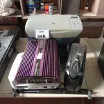 LOTE 346 - 01 LOTE COM IMPRESSORA, TECLADO, NOBREAK, MÓDULO AUTOMOTIVO, PROJETOR E SERVIDOR. (NO ESTADO) ATENÇÃO! FAZER A VISITAÇÃO ANTES DE ARREMATAR, NÃO SABEMOS SE FUNCIONA. LEILÃO NÃO TEM GARANTIA E NEM DEVOLUÇÃO, SUJEITO A POSSÍVEIS AVARIAS VISÍVEIS/OCULTAS E/OU AUSÊNCIA DE COMPONENTES.