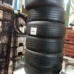 LOTE 343 - 06 PNEUS USADOS 215-55-17. (NO ESTADO) ATENÇÃO! FAZER A VISITAÇÃO ANTES DE ARREMATAR, NÃO SABEMOS SE FUNCIONA. LEILÃO NÃO TEM GARANTIA E NEM DEVOLUÇÃO, SUJEITO A POSSÍVEIS AVARIAS VISÍVEIS/OCULTAS E/OU AUSÊNCIA DE COMPONENTES.