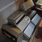 LOTE 251 - 09 SCANNER’S MARCA FUJTSU. (NO ESTADO) ATENÇÃO! FAZER A VISITAÇÃO ANTES DE ARREMATAR, NÃO SABEMOS SE FUNCIONA. LEILÃO NÃO TEM GARANTIA E NEM DEVOLUÇÃO, SUJEITO A POSSÍVEIS AVARIAS VISÍVEIS/OCULTAS E/OU AUSÊNCIA DE COMPONENTES.