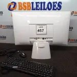 LOTE 457 - 01 ALL IN ONE LG BRANCO C/TECLADO, MOUSE E FONTE. (NO ESTADO) ATENÇÃO! FAZER A VISITAÇÃO ANTES DE ARREMATAR, NÃO SABEMOS SE FUNCIONA. LEILÃO NÃO TEM GARANTIA E NEM DEVOLUÇÃO, SUJEITO A POSSÍVEIS AVARIAS VISÍVEIS/OCULTAS E/OU AUSÊNCIA DE COMPONENTES.