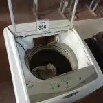LOTE 356 - 01 TANQUINHO MARCA SUGAR 10 KG E 01 MÁQUINA DE LAVAR MARCA BRASTEMP. (NO ESTADO) ATENÇÃO! FAZER A VISITAÇÃO ANTES DE ARREMATAR, NÃO SABEMOS SE FUNCIONA. LEILÃO NÃO TEM GARANTIA E NEM DEVOLUÇÃO, SUJEITO A POSSÍVEIS AVARIAS VISÍVEIS/OCULTAS E/OU AUSÊNCIA DE COMPONENTES.