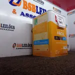 LOTE 347 - 01 LATA DE TINTA BASE C LIMPA FÁCIL IQUINE 18 L. (NO ESTADO) ATENÇÃO! FAZER A VISITAÇÃO ANTES DE ARREMATAR, NÃO SABEMOS SE FUNCIONA. LEILÃO NÃO TEM GARANTIA E NEM DEVOLUÇÃO, SUJEITO A POSSÍVEIS AVARIAS VISÍVEIS/OCULTAS E/OU AUSÊNCIA DE COMPONENTES.