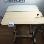 LOTE 478 - 02 MESAS DE REFEIÇÃO PARA CAMA HOSPITALAR. (NO ESTADO) ATENÇÃO! FAZER A VISITAÇÃO ANTES DE ARREMATAR, NÃO SABEMOS SE FUNCIONA. LEILÃO NÃO TEM GARANTIA E NEM DEVOLUÇÃO, SUJEITO A POSSÍVEIS AVARIAS VISÍVEIS/OCULTAS E/OU AUSÊNCIA DE COMPONENTES.