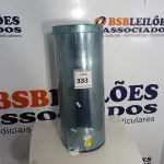 LOTE 333 - 01 LIXEIRA EM INOX REDONDA. (NO ESTADO) ATENÇÃO! FAZER A VISITAÇÃO ANTES DE ARREMATAR, NÃO SABEMOS SE FUNCIONA. LEILÃO NÃO TEM GARANTIA E NEM DEVOLUÇÃO, SUJEITO A POSSÍVEIS AVARIAS VISÍVEIS/OCULTAS E/OU AUSÊNCIA DE COMPONENTES.