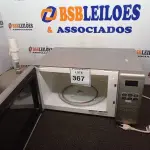 LOTE 367 - 01 MICRO-ONDAS MARCA BRASTEMP C/PRATO E 01 CUBA EM INOX REDONDA. (NO ESTADO) ATENÇÃO! FAZER A VISITAÇÃO ANTES DE ARREMATAR, NÃO SABEMOS SE FUNCIONA. LEILÃO NÃO TEM GARANTIA E NEM DEVOLUÇÃO, SUJEITO A POSSÍVEIS AVARIAS VISÍVEIS/OCULTAS E/OU AUSÊNCIA DE COMPONENTES.