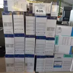 LOTE 438 - 01 LOTE C/VÁRIAS CARCAÇAS DE TONNER’S MARCAS E MODELOS DIVERSOS. (NO ESTADO) ATENÇÃO! FAZER A VISITAÇÃO ANTES DE ARREMATAR, NÃO SABEMOS SE FUNCIONA. LEILÃO NÃO TEM GARANTIA E NEM DEVOLUÇÃO, SUJEITO A POSSÍVEIS AVARIAS VISÍVEIS/OCULTAS E/OU AUSÊNCIA DE COMPONENTES.