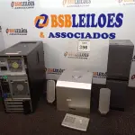 LOTE 366 - 02 CAIXAS DE SOM AIWA , 1 CPU DELL E 01 SUBWOOFER DELL. (NO ESTADO) ATENÇÃO! FAZER A VISITAÇÃO ANTES DE ARREMATAR, NÃO SABEMOS SE FUNCIONA. LEILÃO NÃO TEM GARANTIA E NEM DEVOLUÇÃO, SUJEITO A POSSÍVEIS AVARIAS VISÍVEIS/OCULTAS E/OU AUSÊNCIA DE COMPONENTES.