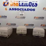 LOTE 058 - 03 IMPRESSORAS TÉRMICAS DIEBOLD. (NO ESTADO) ATENÇÃO! FAZER A VISITAÇÃO ANTES DE ARREMATAR, NÃO SABEMOS SE FUNCIONA. LEILÃO NÃO TEM GARANTIA E NEM DEVOLUÇÃO, SUJEITO A POSSÍVEIS AVARIAS VISÍVEIS/OCULTAS E/OU AUSÊNCIA DE COMPONENTES.
