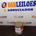 LOTE 313 - 01 LATA DE TINTA ESMALTE PARA MADEIRAS E METAIS INTERIOR\EXTERIOR 3,6L BRIL COLORADO MARCA SUVINIL. (NOVO) (NO ESTADO) ATENÇÃO! FAZER A VISITAÇÃO ANTES DE ARREMATAR, NÃO SABEMOS SE FUNCIONA. LEILÃO NÃO TEM GARANTIA E NEM DEVOLUÇÃO, SUJEITO A POSSÍVEIS AVARIAS VISÍVEIS/OCULTAS E/OU AUSÊNCIA DE COMPONENTES.