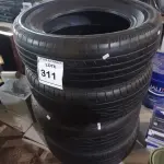 LOTE 311 - 04 PNEUS 205/55 ARO 16. (NO ESTADO) ATENÇÃO! FAZER A VISITAÇÃO ANTES DE ARREMATAR, NÃO SABEMOS SE FUNCIONA. LEILÃO NÃO TEM GARANTIA E NEM DEVOLUÇÃO, SUJEITO A POSSÍVEIS AVARIAS VISÍVEIS/OCULTAS E/OU AUSÊNCIA DE COMPONENTES.