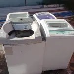 LOTE 486 - 04 MÁQUINAS DE LAVAR ROUPAS MARCAS E MODELOS DIVERSOS C/AVARIAS. (NO ESTADO) ATENÇÃO! FAZER A VISITAÇÃO ANTES DE ARREMATAR, NÃO SABEMOS SE FUNCIONA. LEILÃO NÃO TEM GARANTIA E NEM DEVOLUÇÃO, SUJEITO A POSSÍVEIS AVARIAS VISÍVEIS/OCULTAS E/OU AUSÊNCIA DE COMPONENTES.
