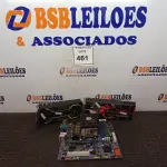 LOTE 461 - 01 PLACA MÃE I5 E 02 PLACAS DE VÍDEOS COM AVARIAS. (NO ESTADO) ATENÇÃO! FAZER A VISITAÇÃO ANTES DE ARREMATAR, NÃO SABEMOS SE FUNCIONA. LEILÃO NÃO TEM GARANTIA E NEM DEVOLUÇÃO, SUJEITO A POSSÍVEIS AVARIAS VISÍVEIS/OCULTAS E/OU AUSÊNCIA DE COMPONENTES.
