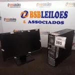 LOTE 385 - 01 CPU MARCA HP E 01 MONITOR MARCA HP. (NO ESTADO) ATENÇÃO! FAZER A VISITAÇÃO ANTES DE ARREMATAR, NÃO SABEMOS SE FUNCIONA. LEILÃO NÃO TEM GARANTIA E NEM DEVOLUÇÃO, SUJEITO A POSSÍVEIS AVARIAS VISÍVEIS/OCULTAS E/OU AUSÊNCIA DE COMPONENTES.