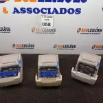 LOTE 058 - 03 IMPRESSORAS TÉRMICAS DIEBOLD. (NO ESTADO) ATENÇÃO! FAZER A VISITAÇÃO ANTES DE ARREMATAR, NÃO SABEMOS SE FUNCIONA. LEILÃO NÃO TEM GARANTIA E NEM DEVOLUÇÃO, SUJEITO A POSSÍVEIS AVARIAS VISÍVEIS/OCULTAS E/OU AUSÊNCIA DE COMPONENTES.