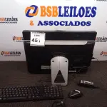 LOTE 451 - 01 ALL IN ONE LENOVO PRETO C/TECLADO, MOUSE E FONTE. (NO ESTADO) ATENÇÃO! FAZER A VISITAÇÃO ANTES DE ARREMATAR, NÃO SABEMOS SE FUNCIONA. LEILÃO NÃO TEM GARANTIA E NEM DEVOLUÇÃO, SUJEITO A POSSÍVEIS AVARIAS VISÍVEIS/OCULTAS E/OU AUSÊNCIA DE COMPONENTES.