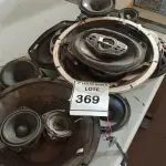 LOTE 369 - 01 LOTE C/DIVERSOS AUTO FALANTES MARCAS E MODELOS. (NO ESTADO) ATENÇÃO! FAZER A VISITAÇÃO ANTES DE ARREMATAR, NÃO SABEMOS SE FUNCIONA. LEILÃO NÃO TEM GARANTIA E NEM DEVOLUÇÃO, SUJEITO A POSSÍVEIS AVARIAS VISÍVEIS/OCULTAS E/OU AUSÊNCIA DE COMPONENTES.