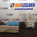 LOTE 353 - 01 LOTE COM MATERIAIS PARA LABORATÓRIO.  (NO ESTADO) ATENÇÃO! FAZER A VISITAÇÃO ANTES DE ARREMATAR, NÃO SABEMOS SE FUNCIONA. LEILÃO NÃO TEM GARANTIA E NEM DEVOLUÇÃO, SUJEITO A POSSÍVEIS AVARIAS VISÍVEIS/OCULTAS E/OU AUSÊNCIA DE COMPONENTES.