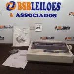 LOTE 396 - 01 IMPRESSORA MULTIFUNCIONAL MODELO KX-P1150 MARCA PANASONIC (NOVO). (NO ESTADO) ATENÇÃO! FAZER A VISITAÇÃO ANTES DE ARREMATAR, NÃO SABEMOS SE FUNCIONA. LEILÃO NÃO TEM GARANTIA E NEM DEVOLUÇÃO, SUJEITO A POSSÍVEIS AVARIAS VISÍVEIS/OCULTAS E/OU AUSÊNCIA DE COMPONENTES.