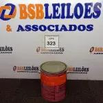 LOTE 323 - 01 LATA DE TINTA ESMALTE SINTÉTICO PARA MADEIRA E METAL 3,6L NA COR BRILHANTE AMARELO OURO MARCA SUVINIL (NOVO). (NO ESTADO) ATENÇÃO! FAZER A VISITAÇÃO ANTES DE ARREMATAR, NÃO SABEMOS SE FUNCIONA. LEILÃO NÃO TEM GARANTIA E NEM DEVOLUÇÃO, SUJEITO A POSSÍVEIS AVARIAS VISÍVEIS/OCULTAS E/OU AUSÊNCIA DE COMPONENTES.