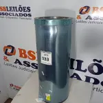LOTE 333 - 01 LIXEIRA EM INOX REDONDA. (NO ESTADO) ATENÇÃO! FAZER A VISITAÇÃO ANTES DE ARREMATAR, NÃO SABEMOS SE FUNCIONA. LEILÃO NÃO TEM GARANTIA E NEM DEVOLUÇÃO, SUJEITO A POSSÍVEIS AVARIAS VISÍVEIS/OCULTAS E/OU AUSÊNCIA DE COMPONENTES.