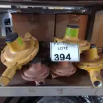 LOTE 394 - 01 LOTE C/APROXIMADAMENTE 07 REGULADORES DE GÁS MARCAS E MODELOS DIVERSOS. (NO ESTADO) ATENÇÃO! FAZER A VISITAÇÃO ANTES DE ARREMATAR, NÃO SABEMOS SE FUNCIONA. LEILÃO NÃO TEM GARANTIA E NEM DEVOLUÇÃO, SUJEITO A POSSÍVEIS AVARIAS VISÍVEIS/OCULTAS E/OU AUSÊNCIA DE COMPONENTES.