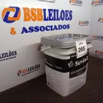 LOTE 265 - 01 BALDE DE TINTA SUVINIL INTERIORES ACRÍLICO FOSCO 18L NA COR FOSCO BRANCO. VENCIMENTO 10/2027 (NOVO) (NO ESTADO) ATENÇÃO! FAZER A VISITAÇÃO ANTES DE ARREMATAR, NÃO SABEMOS SE FUNCIONA. LEILÃO NÃO TEM GARANTIA E NEM DEVOLUÇÃO, SUJEITO A POSSÍVEIS AVARIAS VISÍVEIS/OCULTAS E/OU AUSÊNCIA DE COMPONENTES.