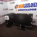 LOTE 382 - 01 CPU MARCA INFOWAY E 01 MONITOR MARCA HP. (NO ESTADO) ATENÇÃO! FAZER A VISITAÇÃO ANTES DE ARREMATAR, NÃO SABEMOS SE FUNCIONA. LEILÃO NÃO TEM GARANTIA E NEM DEVOLUÇÃO, SUJEITO A POSSÍVEIS AVARIAS VISÍVEIS/OCULTAS E/OU AUSÊNCIA DE COMPONENTES.