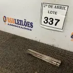 LOTE 337 - 06 BROCAS CHATAS PARA MADEIRA. (NO ESTADO) ATENÇÃO! FAZER A VISITAÇÃO ANTES DE ARREMATAR, NÃO SABEMOS SE FUNCIONA. LEILÃO NÃO TEM GARANTIA E NEM DEVOLUÇÃO, SUJEITO A POSSÍVEIS AVARIAS VISÍVEIS/OCULTAS E/OU AUSÊNCIA DE COMPONENTES.