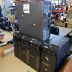 LOTE 304 - 05 CPUS DELL. (NO ESTADO) ATENÇÃO! FAZER A VISITAÇÃO ANTES DE ARREMATAR, NÃO SABEMOS SE FUNCIONA. LEILÃO NÃO TEM GARANTIA E NEM DEVOLUÇÃO, SUJEITO A POSSÍVEIS AVARIAS VISÍVEIS/OCULTAS E/OU AUSÊNCIA DE COMPONENTES.