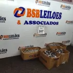 LOTE 247 - 01 LOTE COM DIVERSOS PARAFUSOS SEXTAVADO, DIVERSAS BORRACHINHAS E ABRAÇADEIRAS DE ACO. (NOVO) (NO ESTADO) ATENÇÃO! FAZER A VISITAÇÃO ANTES DE ARREMATAR, NÃO SABEMOS SE FUNCIONA. LEILÃO NÃO TEM GARANTIA E NEM DEVOLUÇÃO, SUJEITO A POSSÍVEIS AVARIAS VISÍVEIS/OCULTAS E/OU AUSÊNCIA DE COMPONENTES.
