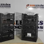 LOTE 001 - 10 CESTAS ORGANIZADORAS. (NO ESTADO) ATENÇÃO! FAZER A VISITAÇÃO ANTES DE ARREMATAR, NÃO SABEMOS SE FUNCIONA. LEILÃO NÃO TEM GARANTIA E NEM DEVOLUÇÃO, SUJEITO A POSSÍVEIS AVARIAS VISÍVEIS/OCULTAS E/OU AUSÊNCIA DE COMPONENTES.