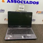 LOTE 319 - 01 NOTEBOOK ACER PARA RETIRADA DE PEÇAS. (NO ESTADO) ATENÇÃO! FAZER A VISITAÇÃO ANTES DE ARREMATAR, NÃO SABEMOS SE FUNCIONA. LEILÃO NÃO TEM GARANTIA E NEM DEVOLUÇÃO, SUJEITO A POSSÍVEIS AVARIAS VISÍVEIS/OCULTAS E/OU AUSÊNCIA DE COMPONENTES.