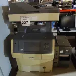 LOTE 227 - 01 IMPRESSORA MULTIFUNCIONAL MODELO X748DE MARCA LEXMARK E 01 IMPRESSORA DE ETIQUETAS ZEBRA. (NO ESTADO) ATENÇÃO! FAZER A VISITAÇÃO ANTES DE ARREMATAR, NÃO SABEMOS SE FUNCIONA. LEILÃO NÃO TEM GARANTIA E NEM DEVOLUÇÃO, SUJEITO A POSSÍVEIS AVARIAS VISÍVEIS/OCULTAS E/OU AUSÊNCIA DE COMPONENTES.