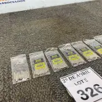 LOTE 326 - 70 BROCAS 4X75MM PARA MADEIRAS. (NO ESTADO) ATENÇÃO! FAZER A VISITAÇÃO ANTES DE ARREMATAR, NÃO SABEMOS SE FUNCIONA. LEILÃO NÃO TEM GARANTIA E NEM DEVOLUÇÃO, SUJEITO A POSSÍVEIS AVARIAS VISÍVEIS/OCULTAS E/OU AUSÊNCIA DE COMPONENTES.