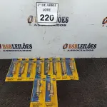 LOTE 220 - 10 KITS REPAROS DE REGISTRO DE ROSCA CORPO 46,5MM HASTE 64,0MM. (NO ESTADO) ATENÇÃO! FAZER A VISITAÇÃO ANTES DE ARREMATAR, NÃO SABEMOS SE FUNCIONA. LEILÃO NÃO TEM GARANTIA E NEM DEVOLUÇÃO, SUJEITO A POSSÍVEIS AVARIAS VISÍVEIS/OCULTAS E/OU AUSÊNCIA DE COMPONENTES.