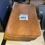 LOTE 302 - 20 TÁBUAS. (NO ESTADO) ATENÇÃO! FAZER A VISITAÇÃO ANTES DE ARREMATAR, NÃO SABEMOS SE FUNCIONA. LEILÃO NÃO TEM GARANTIA E NEM DEVOLUÇÃO, SUJEITO A POSSÍVEIS AVARIAS VISÍVEIS/OCULTAS E/OU AUSÊNCIA DE COMPONENTES.